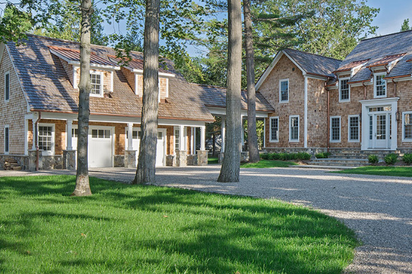 A Handsome Shingle-Style Home on Glen Lake